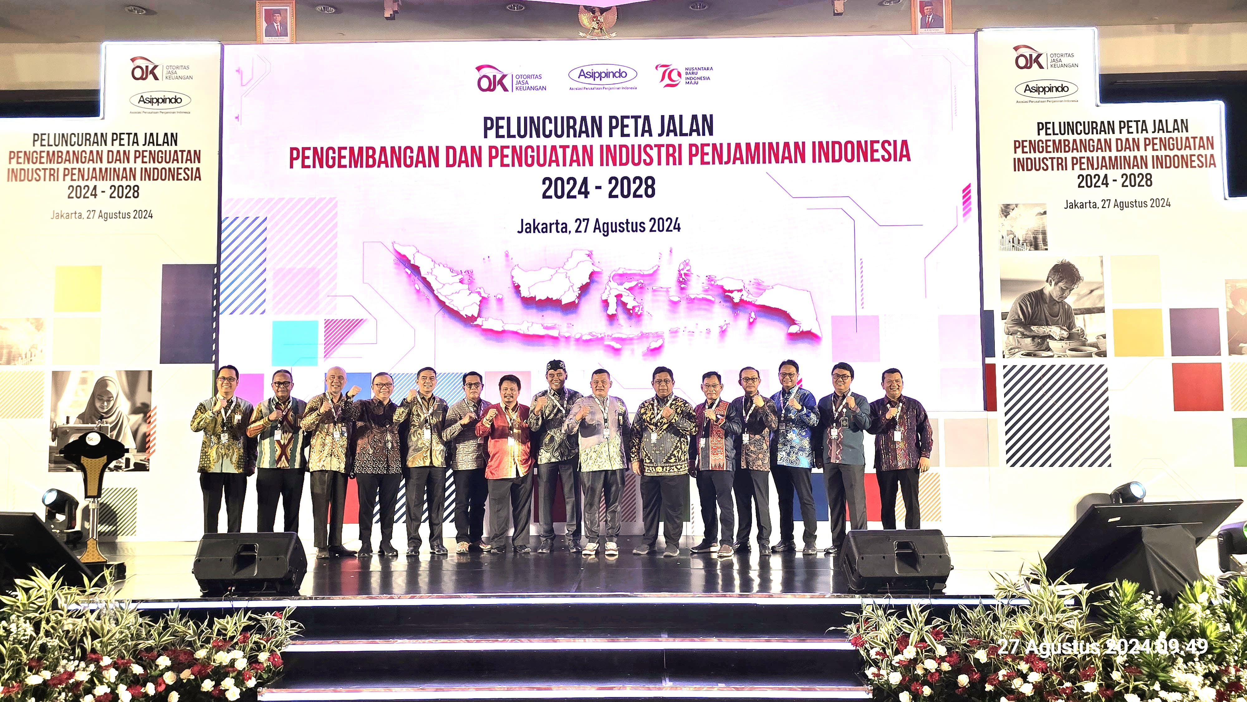 PELUNCURAN PETA JALAN PENGEMBANGAN DAN PENGUATAN INDUSTRI PENJAMINAN 2024 - 2028