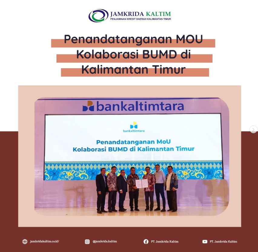 Penandatanganan MOU Kolaborasi BUMD Kaltim