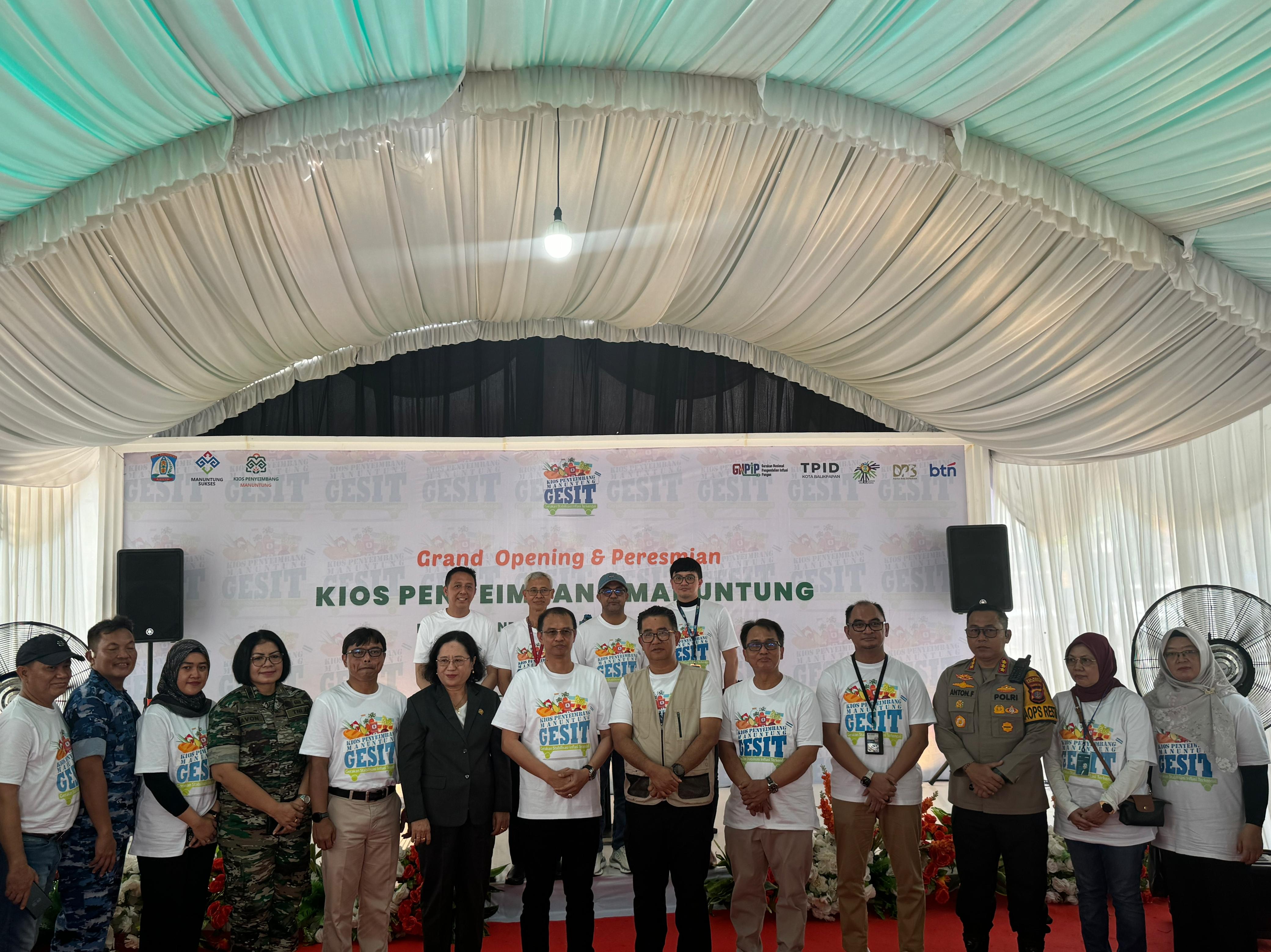 PT KTMBS Hadir di Peresmian Kios Penyeimbang Manuntung Gesit di Balikpapan