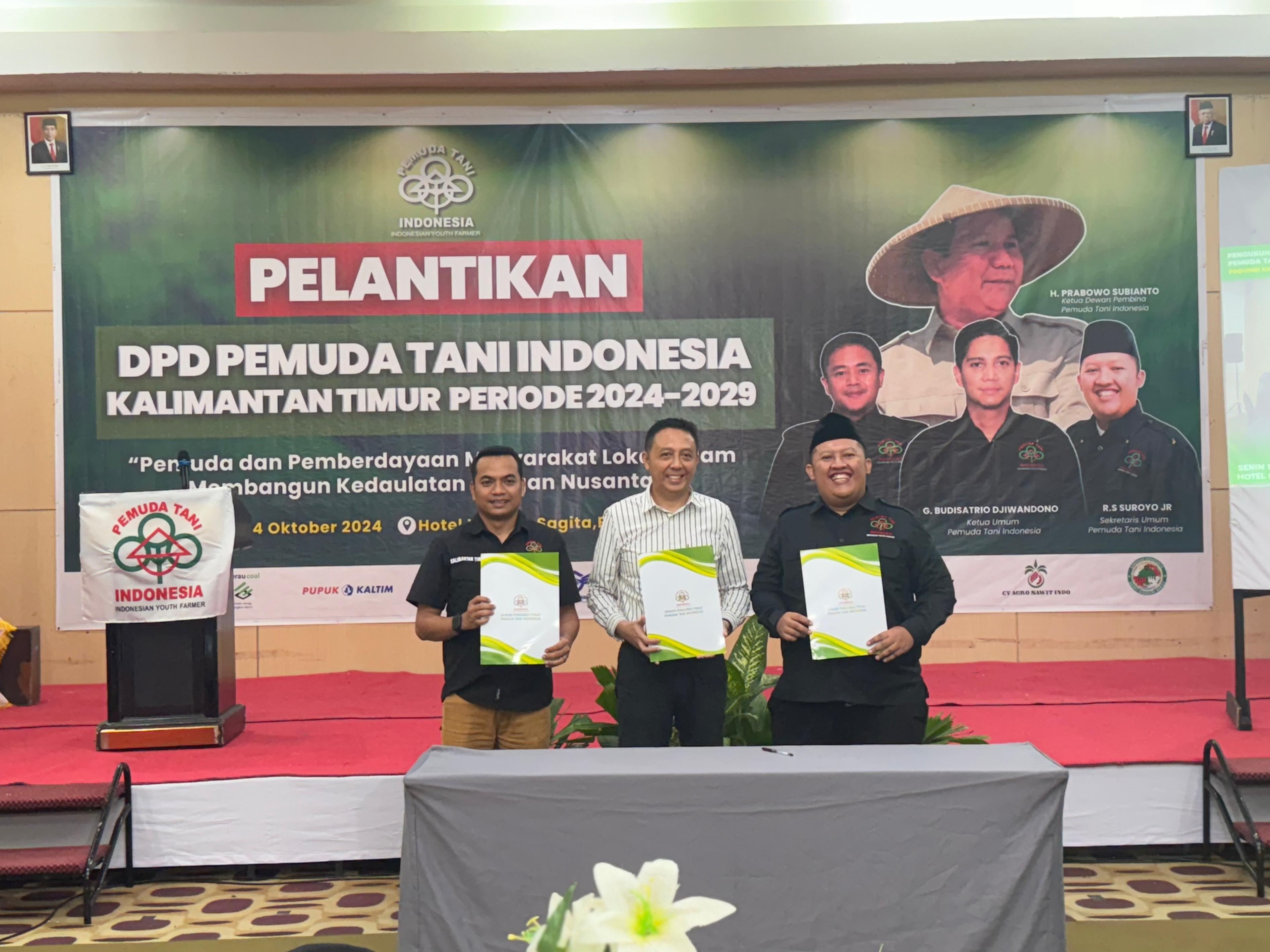 PT KTMBS Lakukan Penandatanganan Nota Kesepahaman Bersama Pemuda Tani Indonesia